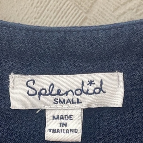 👗 SPLENDID Sheath Raw Hem Dress Size S - Picture 5 of 5